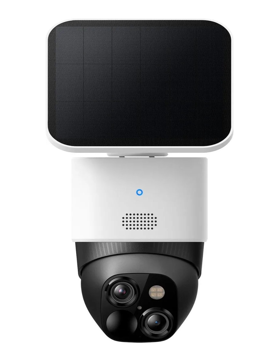 Cámara individual de seguridad con visión nocturna inalámbrica 3k 360° con capacidad de grabar para exterior Cámara individual de seguridad con visión nocturna inalámbrica 3k 360° con capacidad de grabar para exterior