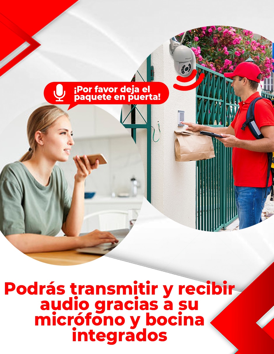 Kit 8 cámaras de seguridad Inalámbrica 2K 160/170 ​con capacidad de graba y visión nocturna para interior y exterior 5