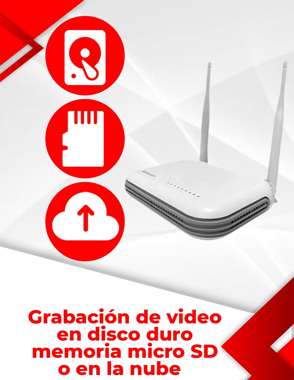 Kit 8 cámaras de seguridad Inalámbrica 2K 160/170 ​con capacidad de graba y visión nocturna para interior y exterior 7