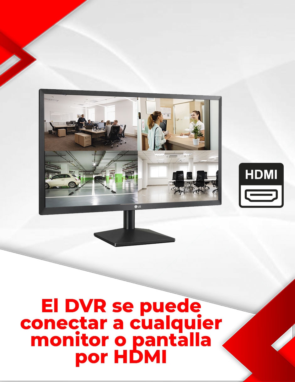 Kit 16 cámaras de seguridad Alámbrica Full HD 70° con capacidad de grabar y visión nocturna para interior y exterior 5