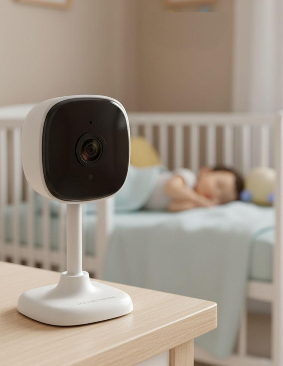 Cámara wi-fi de seguridad modelo RH-KIT02
inalámbrica Full HD 94 con capacidad de grabar visionnocturna para interior 6