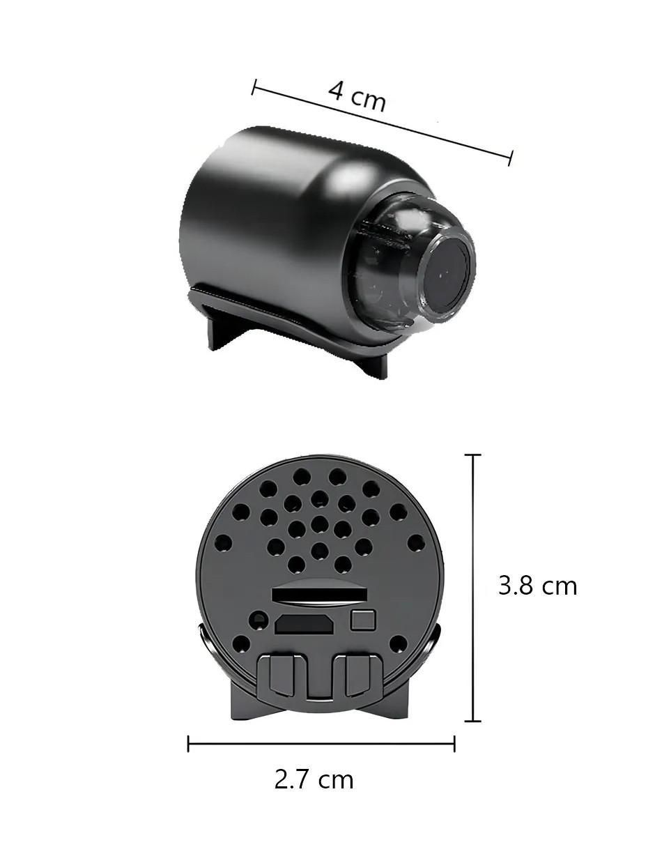 Kit 2 cámaras de seguridad inalámbrica HD 150 a 60 ​con capacidad de grabar para interior 4