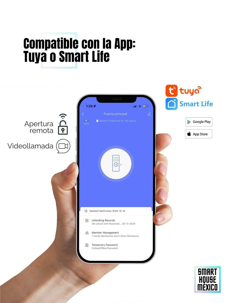 Cerradura smart 6