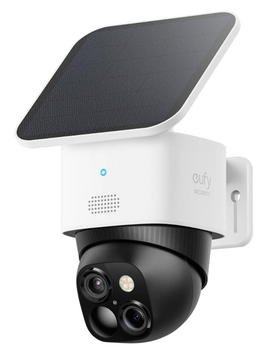 Cámara solar de seguridad modelo S340 inalámbrica 3K 360° con capacidad de grabar para exterior Cámara solar de seguridad modelo S340 inalámbrica 3K 360° con capacidad de grabar para exterior