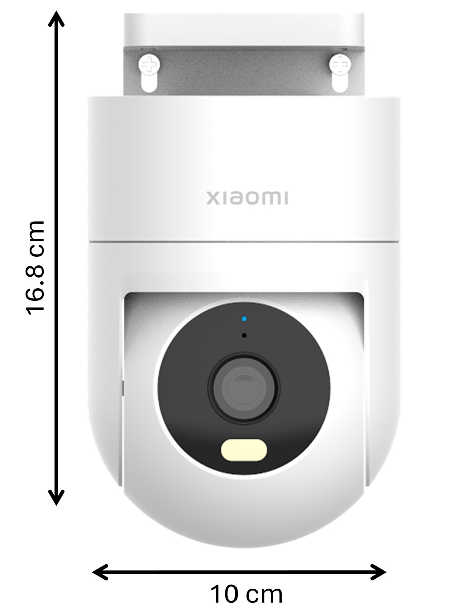 Cámara individual de seguridad Outdoor Camera CW300 inalámbrica 2k 360° con capacidad de grabar con visión nocturna para exterior 6