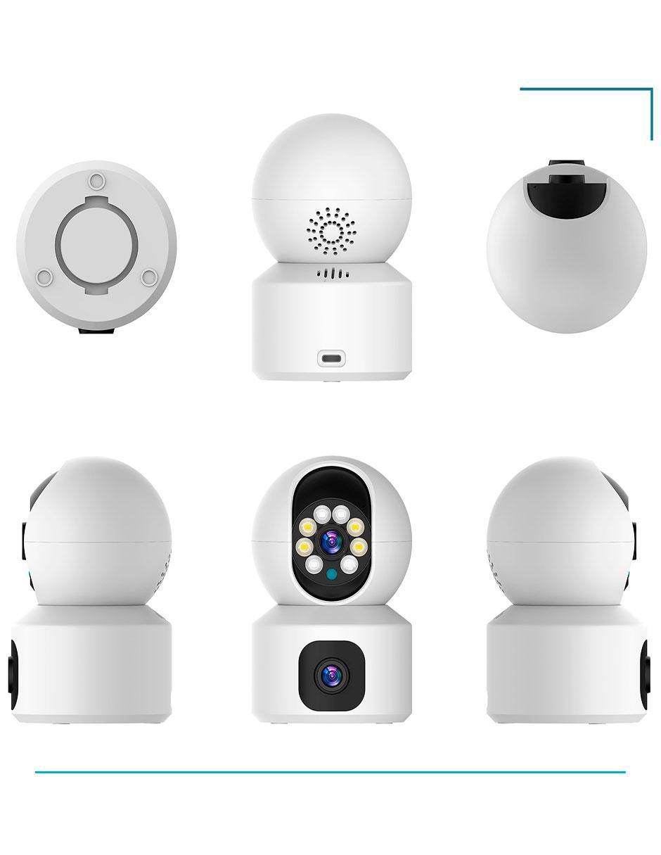 Cámara individual de seguridad modelo VS-W10 inalámbrica 4K/UHD 90° con capacidad de grabar y visión nocturna para interior 5